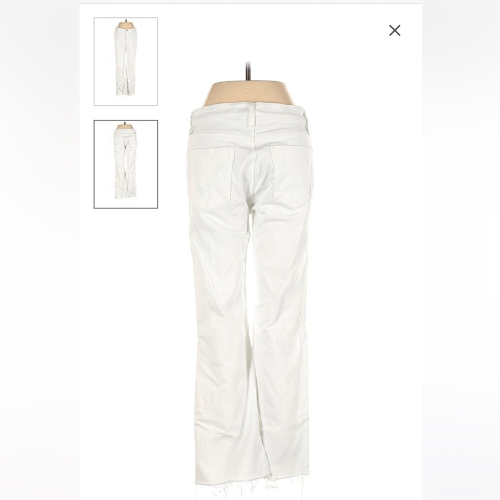 Hudson White Maternity Jeans - Size 27